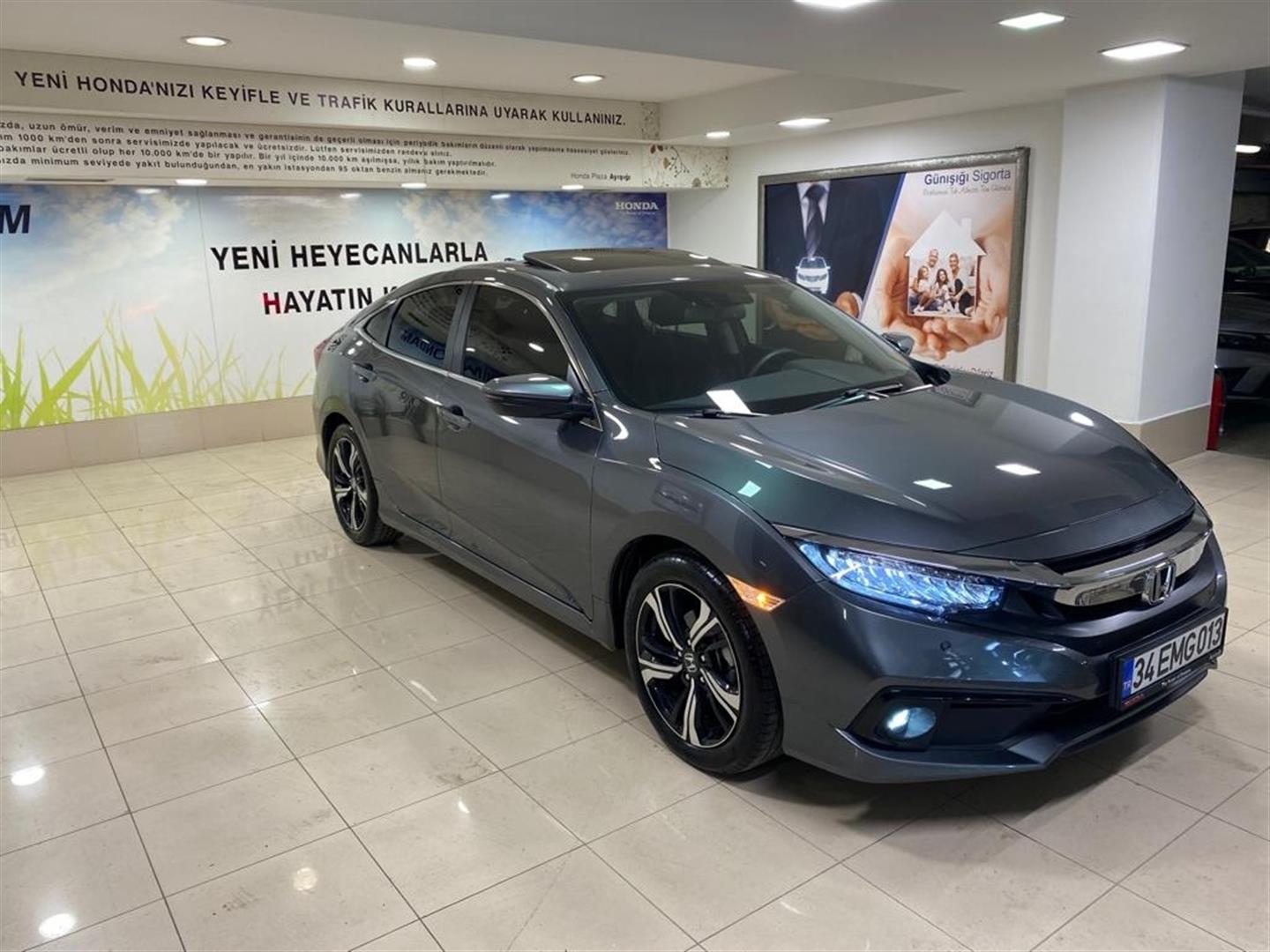 Honda Civic I Vtec Eco Elegance Otomatik Benzin Lpg