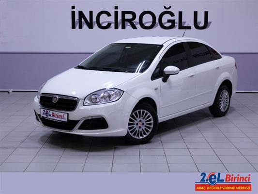 fiat linea 1 6 multijet easy 2014 model alp beyazi ikinci el satilik arac h2